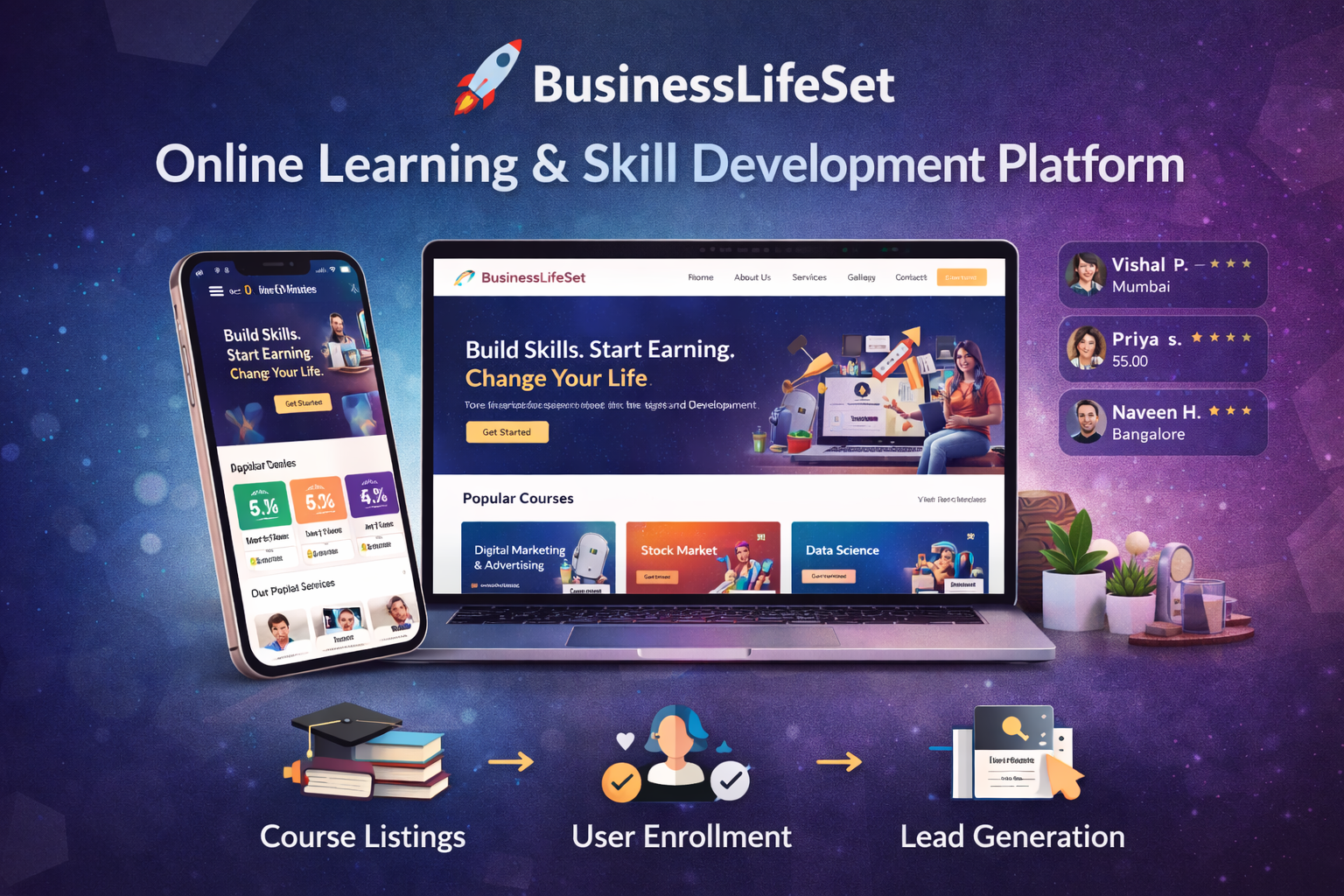 Online Learning & Skill Development Platform